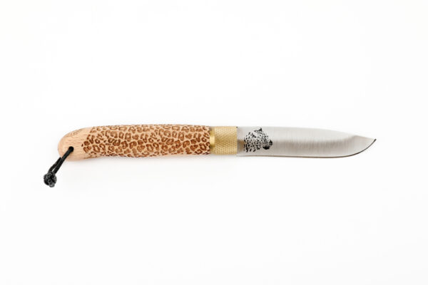 Couteau LEOPARD Série Sauvage collection FOCUS